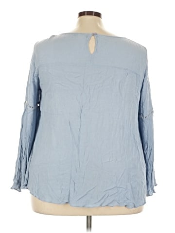 Earl Jean 3/4 Sleeve Blouse (view 2)