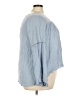 Earl Jean 100% Rayon Blue 3/4 Sleeve Blouse Size 2X - photo 4