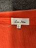 Love Notes 100% Cotton Orange Short Sleeve Blouse Size L - photo 7