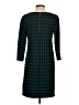 Apt. 9 Houndstooth Teal Casual Dress Size S - photo 2