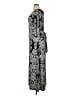 Marc Bouwer Unlimited Paisley Silver Gray Cocktail Dress Size 1X - photo 5