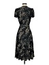 ECI Animal Print Black Cocktail Dress Size 4 - photo 2