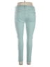 Seven7 Color Block Green Jeans Size 14 - photo 2