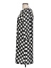 Forever 21 100% Polyester Argyle Gray Casual Dress Size L - photo 5