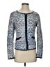 Hinge 100% Rayon Print Blue Jacket Size S - photo 1