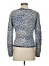 Hinge 100% Rayon Print Blue Jacket Size S - photo 2