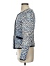 Hinge 100% Rayon Print Blue Jacket Size S - photo 5