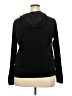 Danskin Now 100% Polyester Black Zip Up Hoodie Size 20 - photo 2