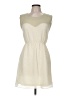 Needle & Thread 100% Polyester Hearts Ivory Cocktail Dress Size M - photo 1