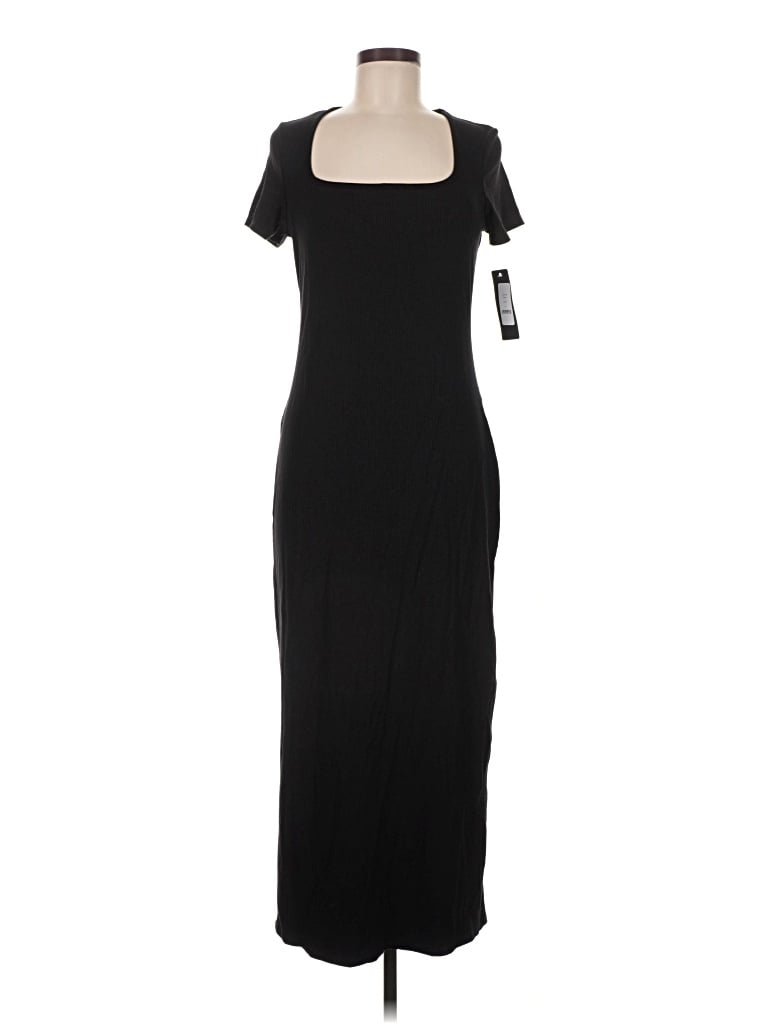 Pre-owned Bebe Casual Dress In Black
