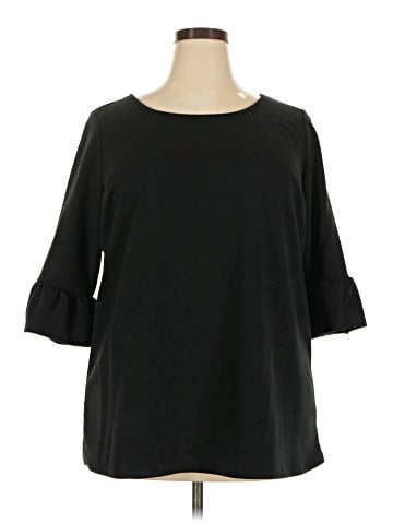 Jessica London 3/4 Sleeve Top (view 1)