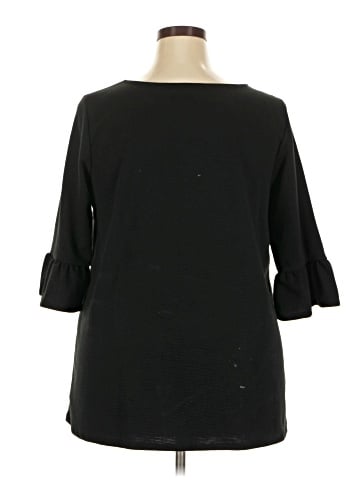 Jessica London 3/4 Sleeve Top (view 2)