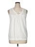 C'est City White Sleeveless Blouse Size XL - photo 1