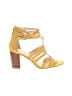 Sole Society Yellow Sandals Size 9 - photo 1