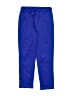 Xersion 100% Polyester Solid Blue Track Pants Size 6 - 7 - photo 2