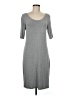 Threads 4 Thought Solid Gray Casual Dress Size M - photo 1