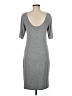 Threads 4 Thought Solid Gray Casual Dress Size M - photo 2