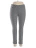 Peck & Peck Solid Gray Casual Pants Size 14 - photo 1
