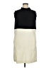 Max Mara Color Block Ivory Casual Dress Size 14 - photo 1