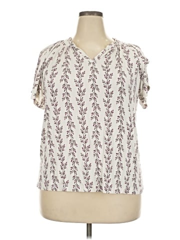 Croft & Barrow Short Sleeve Blouse (view 1)