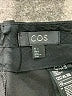 Cos Solid Black Casual Pants Size 6 - photo 6