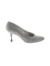 Escada Metallic Silver Heels Size 6 1/2 - photo 1