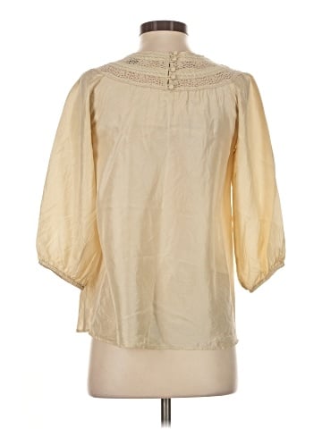 French Connection 3/4 Sleeve Silk Top (view 2)