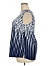 N Touch Blue Sleeveless Blouse Size 2X - photo 5