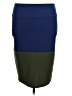 Lularoe Color Block Green Casual Skirt Size XL - photo 2