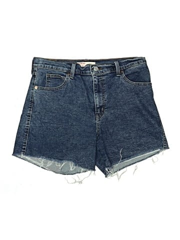 Signature Denim Shorts (view 1)
