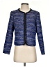 J.Crew 100% Polyester Tweed Blue Jacket Size S - photo 1