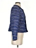 J.Crew 100% Polyester Tweed Blue Jacket Size S - photo 4
