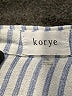 Korye Stripes Blue Short Sleeve Button-Down Shirt Size XL - photo 7