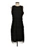 J. McLaughlin 100% Polyester Black Cocktail Dress Size 4 - photo 1