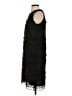 J. McLaughlin 100% Polyester Black Cocktail Dress Size 4 - photo 5