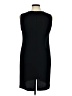 Perceptions Solid Black Cocktail Dress Size 16 Petite - photo 2