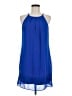 A. Byer 100% Polyester Blue Cocktail Dress Size M - photo 1