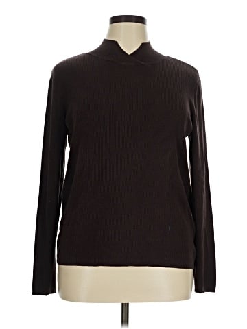Coldwater Creek Silk Pullover Sweater (view 1)