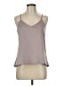 Aqua 100% Polyester Gray Sleeveless Top Size M - photo 1