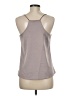Aqua 100% Polyester Gray Sleeveless Top Size M - photo 2
