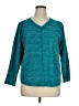 St. John's Bay 100% Polyester Teal Pullover Sweater Size XL - photo 1