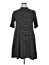 Apt. 9 Stripes Black Casual Dress Size XL - photo 1