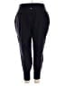 Active by Old Navy Solid Black Track Pants Size 2X - photo 2