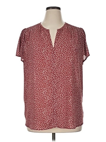 Monday Fun Short Sleeve Blouse (view 1)