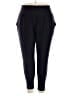 Active by Old Navy Solid Black Track Pants Size 2X - photo 1