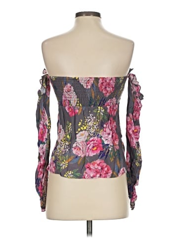 Majorelle 3/4 Sleeve Blouse (view 2)