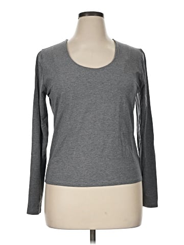 Marled Essentials Long Sleeve T-Shirt (view 1)