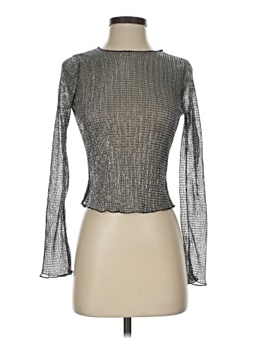 Topshop Long Sleeve Top (view 1)