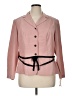DressBarn Houndstooth Pink Blazer Size 16 - photo 1
