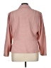 DressBarn Houndstooth Pink Blazer Size 16 - photo 2